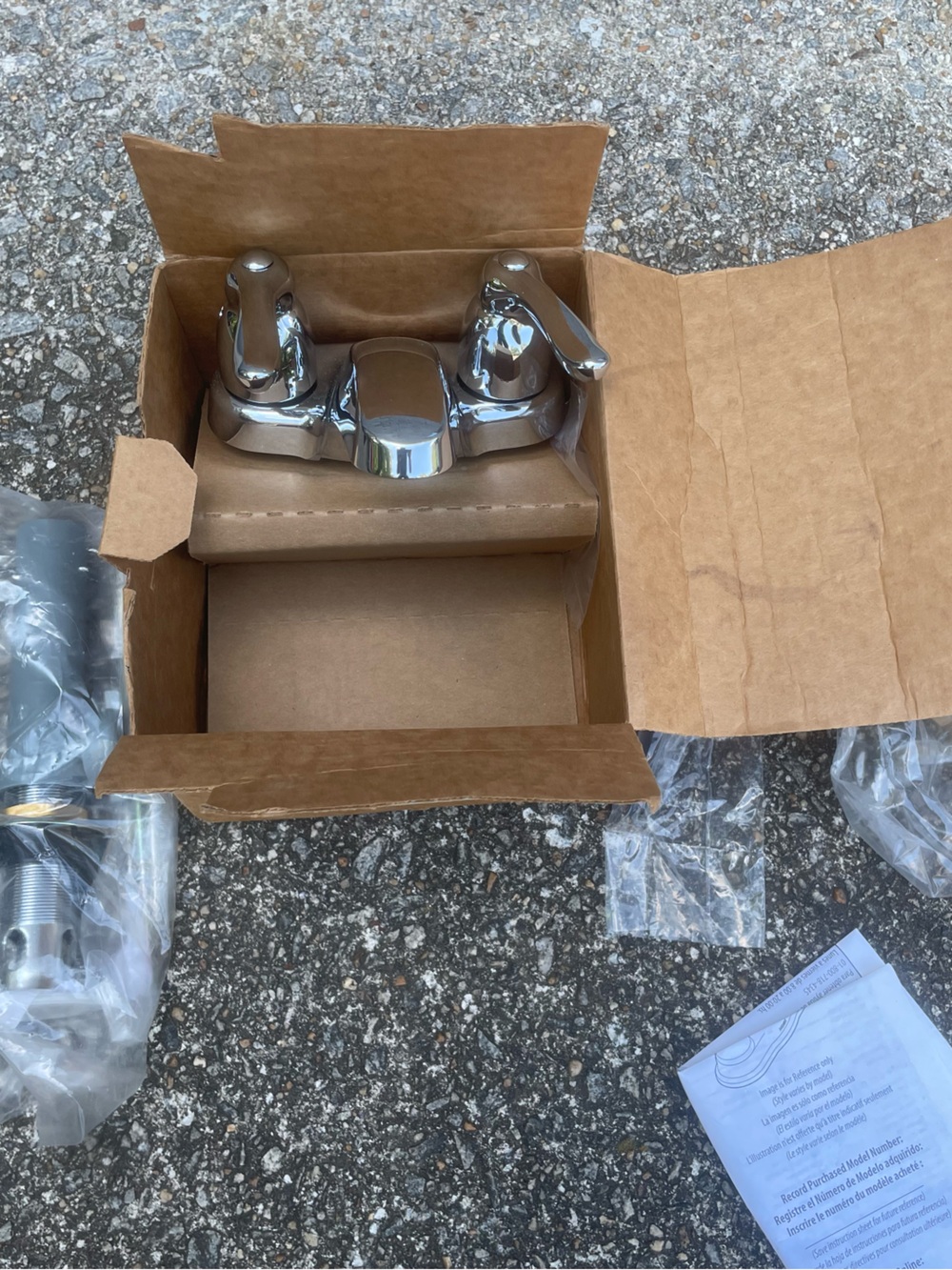 Chateau Chrome Two-Handle Bathroom Faucet